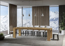 Tavolo Allungabile 160/264x90x77 cm Roxell Premium Quercia Natura
