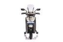 Scooter Elettrico per Bambini Licenza Ufficiale Honda SH125 12V con Ruote EVA e Sedile Pelle Grigio