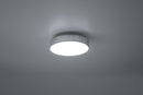 Plafoniera da Interno a LED in Metallo Nichel Opaco