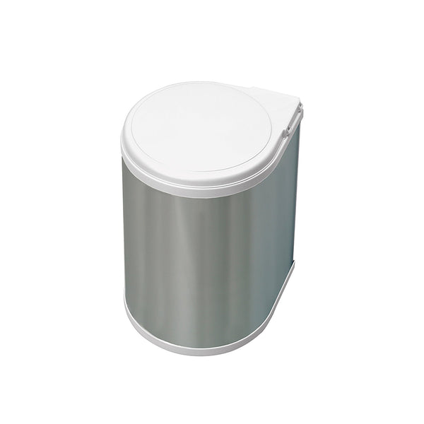 acquista Pattumiera Differenziata per Anta 13 Litri in Plastica Emuca Acciaio Inox