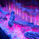 Camino Elettrico da Incasso 56,1x103,5x31,7 cm Effetto Fiamma 1500W Haiti 40 Nero