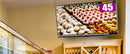Monitor LCD 27" per Sistema Multimediale Eliminacode Qretail Philips Nero