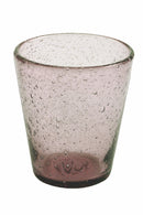 Set 6 Bicchieri Ø9x10 cm in Vetro Soffiato Villa d'Este Home Tivoli Cancun Lilla