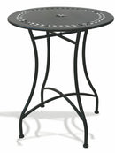 Set da Giardino Pieghevole in Ferro con Tavolo e 2 Sedie Soriani Provence Breakfast Nero