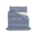 Copripiumino con Stampa sul Sacco e Federe Linea River Rio Blue Varie Misure