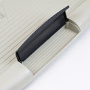 Supporto Porta Tastiera Estraibile con Ripiano Ausiliare per Mouse in Plastica Emuca Grigio