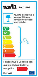 Faro Faretto Ip55 50W 220V Colore Nero da Esterno Linea Spot Sovil