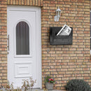 Cassetta Pubblicità 34x7x25 cm Artigian in Ferro Nero