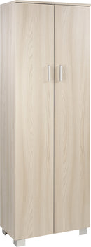 Armadio 2 Ante 62x178x34 cm Olmo Chiaro