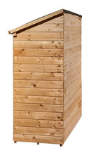 Casetta Box da Giardino 1,63x0,74 m con Pavimento in Legno Picea Massello 16mm Eden