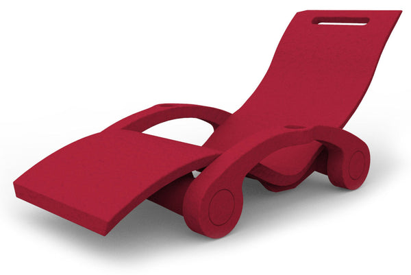 Lettino Chaise Longue Galleggiante da Esterno Giardino Arkema Serendipity Cherry sconto