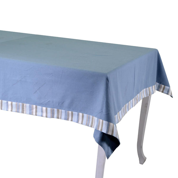 Tovaglia Rettangolare 140x240 cm in Cotone 180 GSM Stripe Avio online
