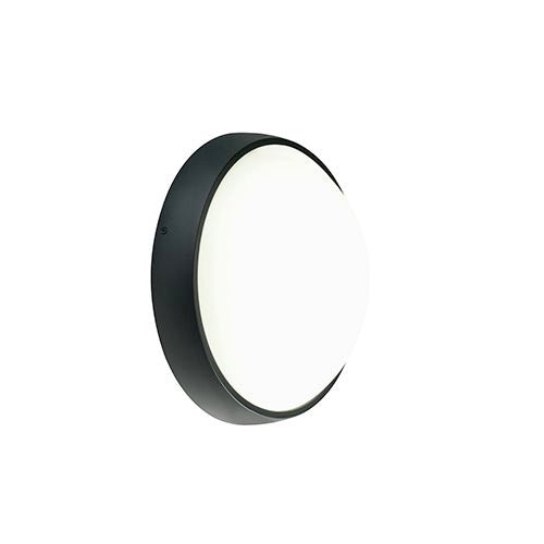 online Plafoniera da Esterno a LED 15W Tonda Sovil Doris Nero