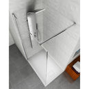 Colonna Doccia Multifunzione Idromassaggio Doccetta Acciaio Spazzolato