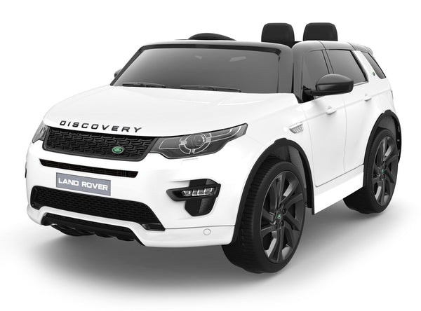 sconto Macchina Elettrica Suv per Bambini 12V con Licenza Land Rover Discovery Bianca