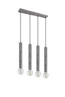 Lampada a Sospensione da Interno  E27 in Metallo Nickel Opaco