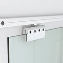 Porta Scorrevole Vetrata 90x205 cm Temperata Smerigliata 