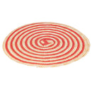 Set 4 Tovagliette Ø38 cm  in Paglia e Carta VdE Tivoli 1996 Spiral
