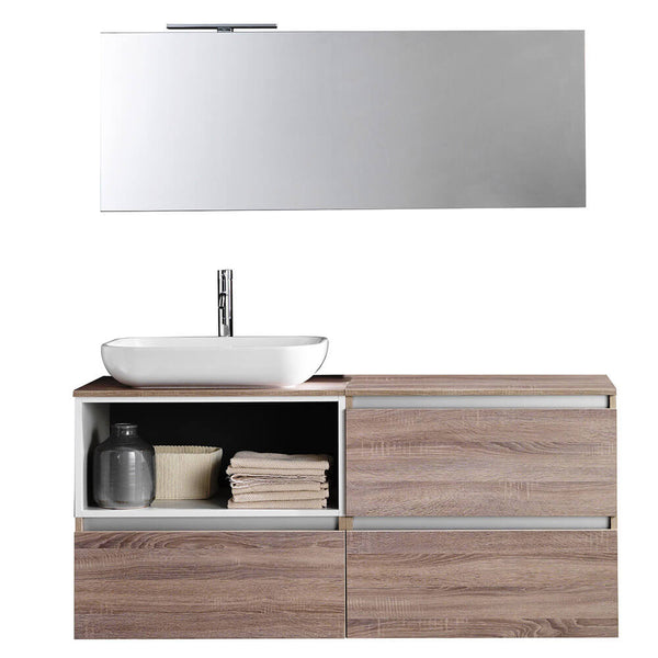 Mobile da Bagno sospeso Ibiza 17 Tabacco Chiaro TFT online