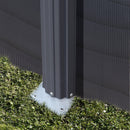 Piscina Ovale Fuori Terra 730x375xh120 cm in Acciaio e PVC Gre Kea