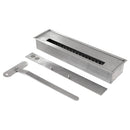 Camino a Bioetanolo da Pavimento 110x36x100 cm Kennedy Bianco