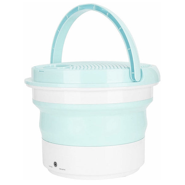 Mini Lavatrice Portatile Pieghevole da Campeggio 25x31 cm Verde prezzo