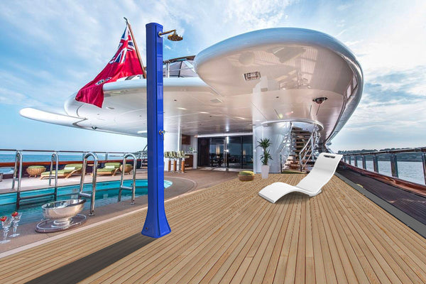 Doccia Solare da Giardino 40L Miscelatore Arkema Big Happy Five Viola prezzo