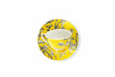Set 6 Tazzine da Caffè Ø11,5x5 cm in Porcellana Villa d'Este Home Tivoli Japanese Gialle