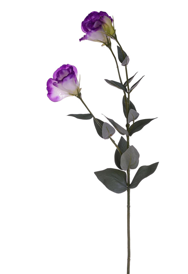Set 6 Lisianthus Artificiali con Fiori Altezza 75 cm prezzo