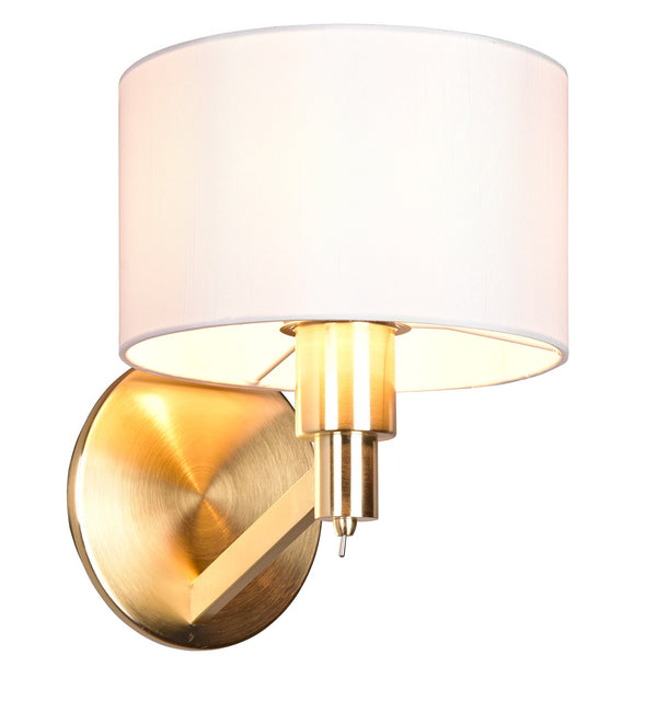 acquista Applique da Interno Attacco E27 in Metallo Ottone Opaco