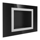 Camino a Bioetanolo da Parete 90x63 cm Flig Indianapolis Nero