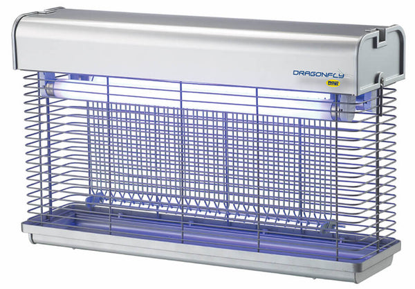 sconto Zanzariera Elettrica 2 Lampade 20W Moel Dragonfly