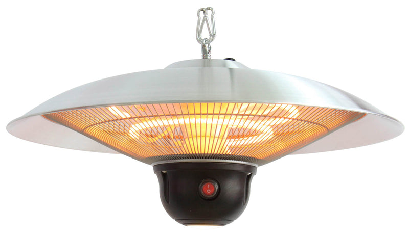 Stufa da Esterno Lampada Riscaldante Elettrica a Sospensione 1800W Kraus Phoebe