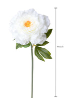 Set 6 Fiori Artificiali Peonia 65 cm 