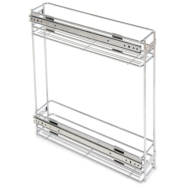 Portabottiglie Estraibile per Mobile da Cucina 11,5 cm in Acciaio Cromato Emuca acquista