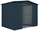 Casetta Box da Giardino 245x185xH198 cm in Lamiera Antracite