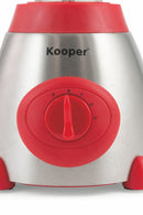 Frullatore Elettrico 850W Bicchiere 1,5 Litri Kooper Trity Rosso