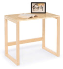 Scrivania in Legno Piano in MDF Laccato Fumer Dadà 80 Abete