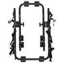 Portabici per Auto Posteriore Universale 2 Bici Nero 44x63x66 cm 