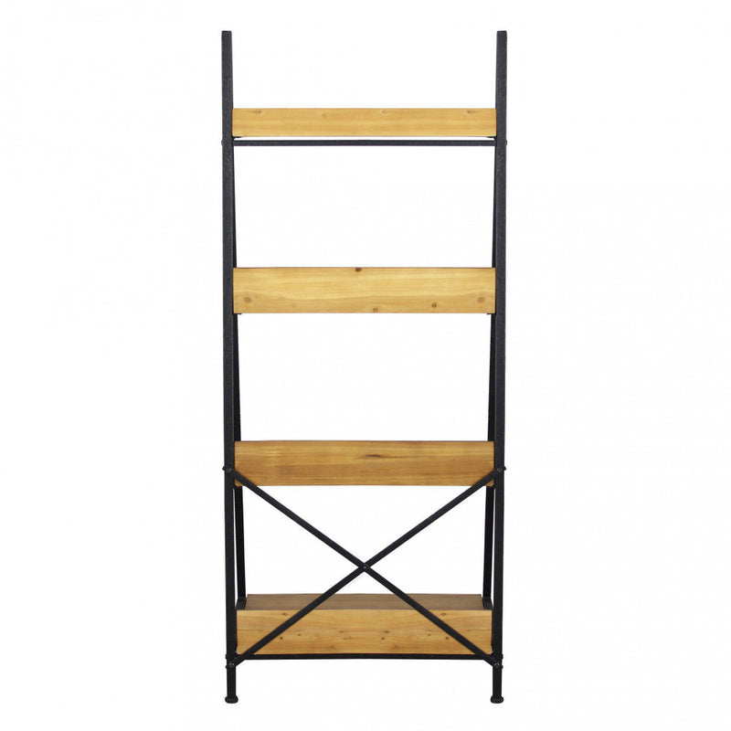 Mobile  Basil 62x49,5x147 h cm in Truciolare bilaminato Marrone