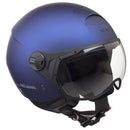 Casco Jet per Scooter Visiera Sagomata CGM Florence 107A Blu Opaco XS - (53-54 cm)