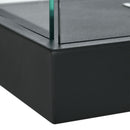 Camino a Bioetanolo da Incasso 100x30x55 cm Bruciatore 2,4L Nero