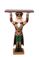 Soldato Schiaccianoci Natalizio Portaoggetti H106,5 cm in Resina