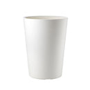 Vaso Rotondo per Piante Grandi Indoor e Outdoor Tera Zamora Chalk Ø49 cm in Plastica Bianco Gesso 