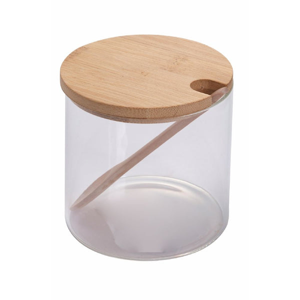 Zuccheriera con Cucchiaino Ø10x9 cm 500 ml in Vetro Borosilicato VdE Tivoli 1996 Glass acquista