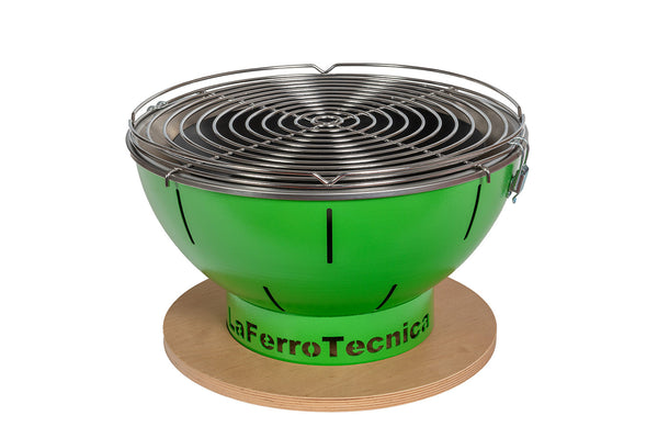 sconto Barbecue a Carbonella Ø41x25 cm Smile in Acciaio Verde