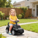 Macchina per Bambini Cavalcabile 65x28x39 cm Licenza Mercedes Benz Clacson e Spazio Portaoggetti Nero      