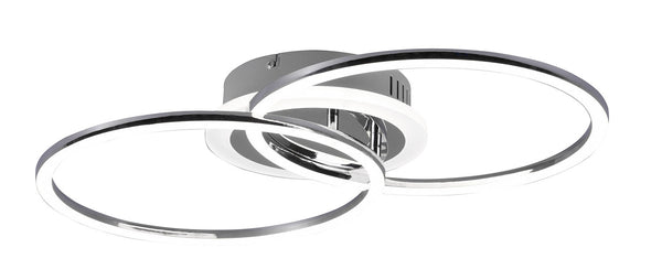 Plafoniera da Interno a LED SMD in Metallo Cromo acquista