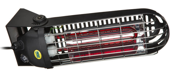 Stufa Elettrica ad Infrarossi 47x13,2x9 cm da Parete 1200W Moel Lucciola sconto