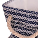 Set 2 Contenitori Tessuto 44x28H cm